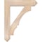 Ekena Millwork Balboa Arts and Crafts Smooth Bracket w/ Offset Brace, Douglas Fir, 7 1/2"W x 32"D x 40"H BKT0806X32X40BOA03SDF - alternate 3